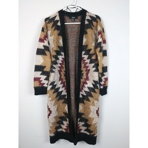 Forever 21 Aztec print cardigan